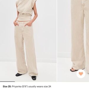 Agolde wide leg Corduroy Pant